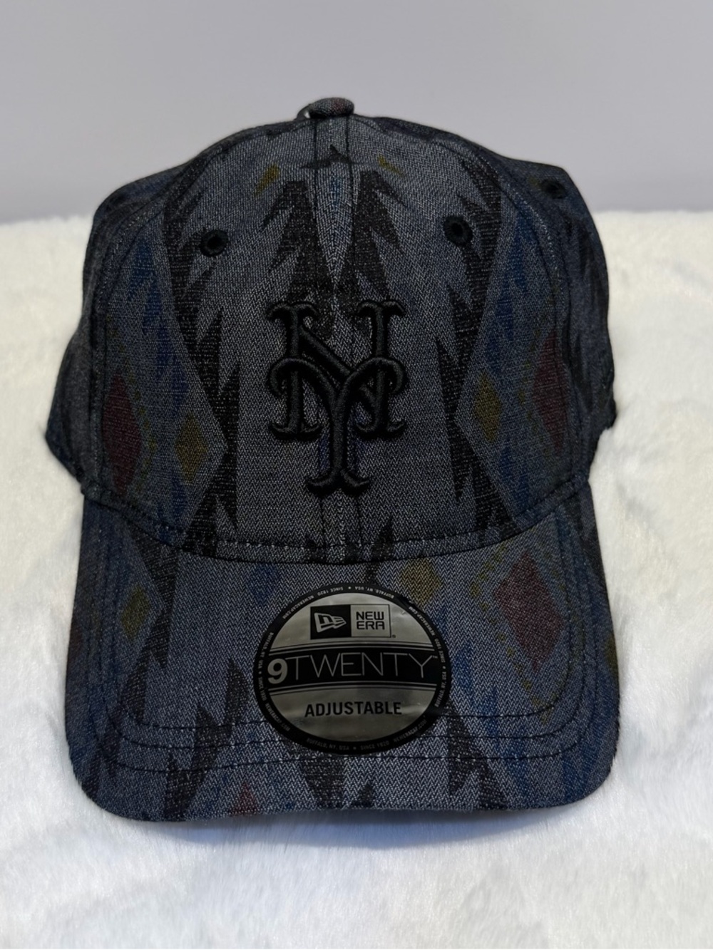 New Era Aztec Pattern 9TWENTY Adjustable New York Mets - Picture 2 of 11